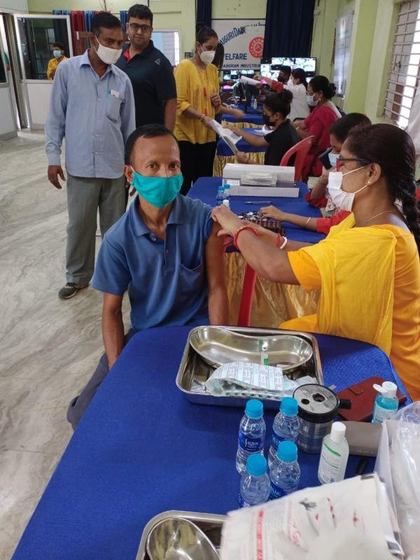 COVID-19 vaccination camp